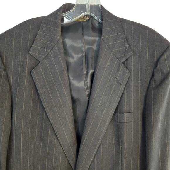 Oak Hall Men's Blazer 41R 41 Regular Sport Coat Large L Suit Jacket 2 Buttons - Picture 2 of 8